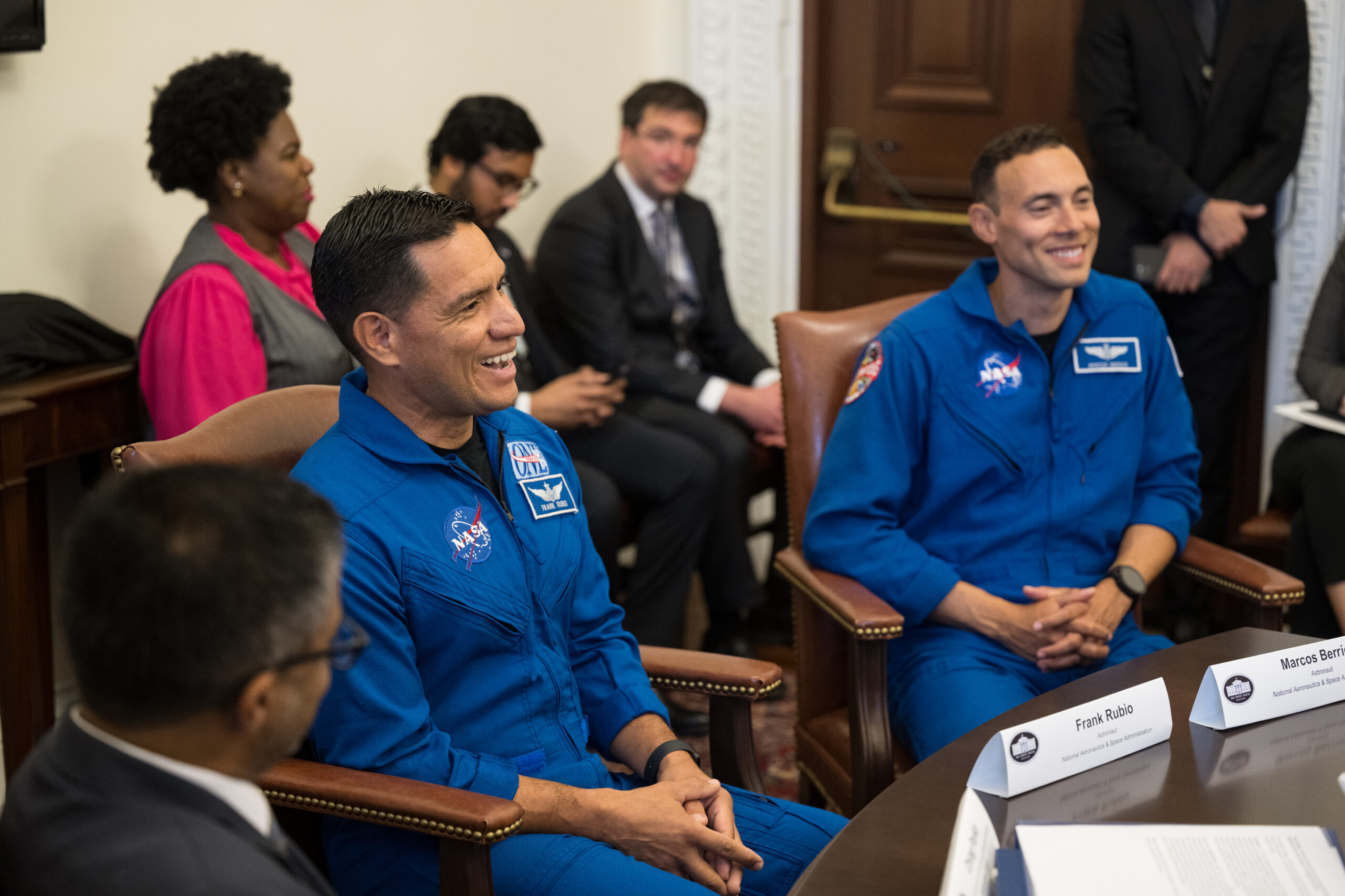 Astronauts Rubio and Berrios Speak During Hispanic Heritage Month