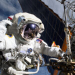 nasa astronaut anne mcclain works on space station