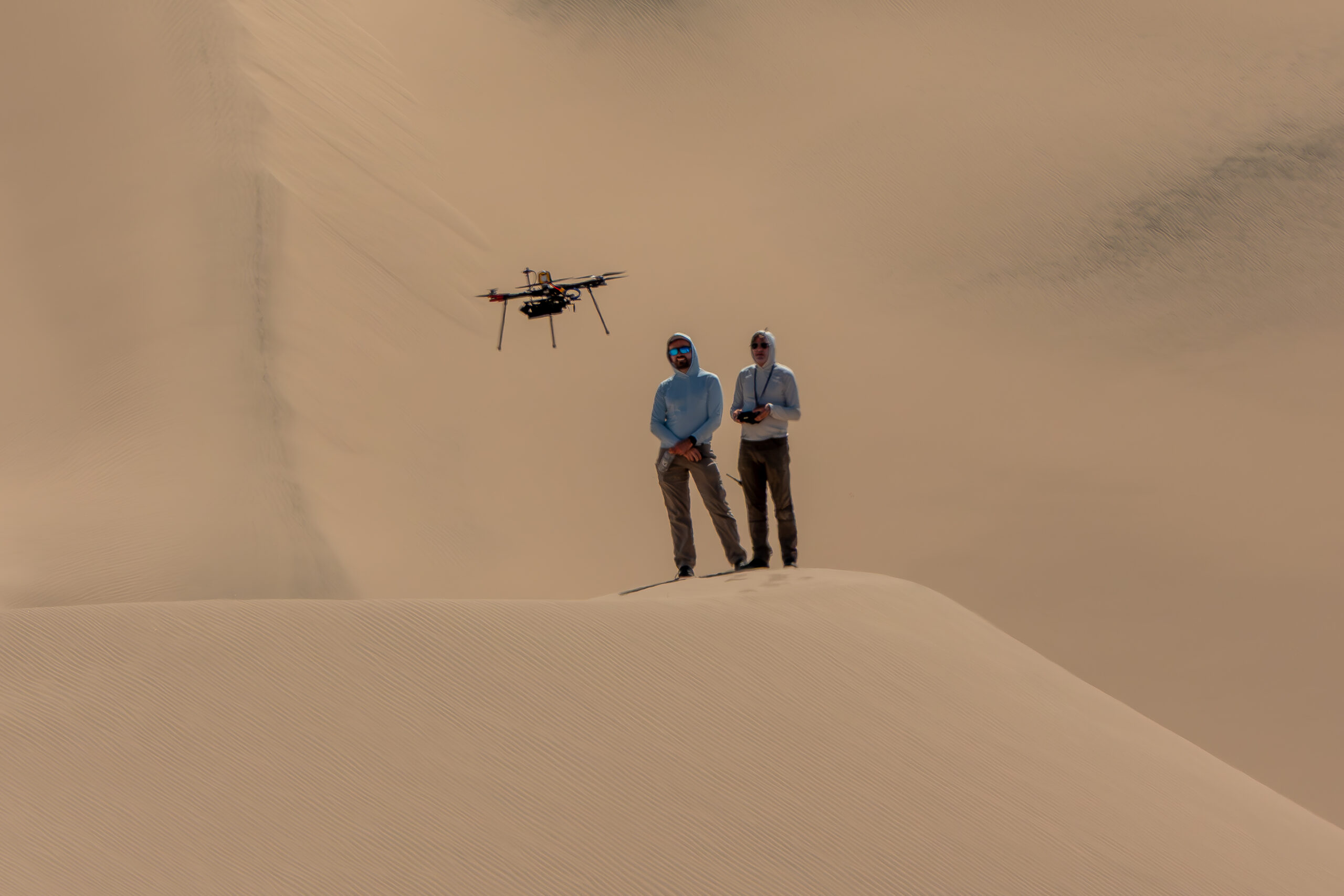 Testing Drones for Mars in the Mojave Desert