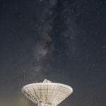 goldstone’s dss 15 antenna and the milky way