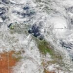 tropical cyclone narelle crosses australia