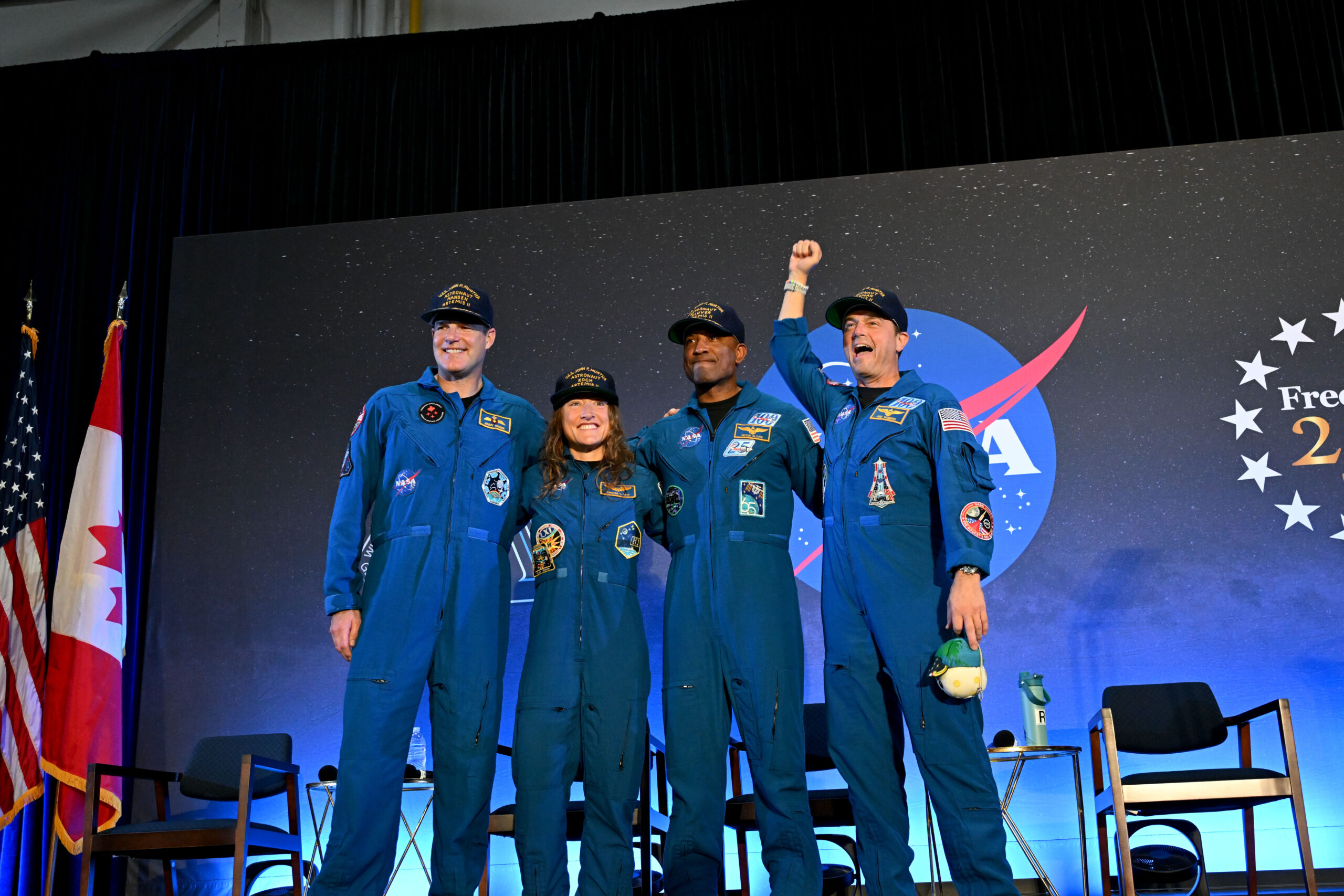 artemis ii crew returns to houston