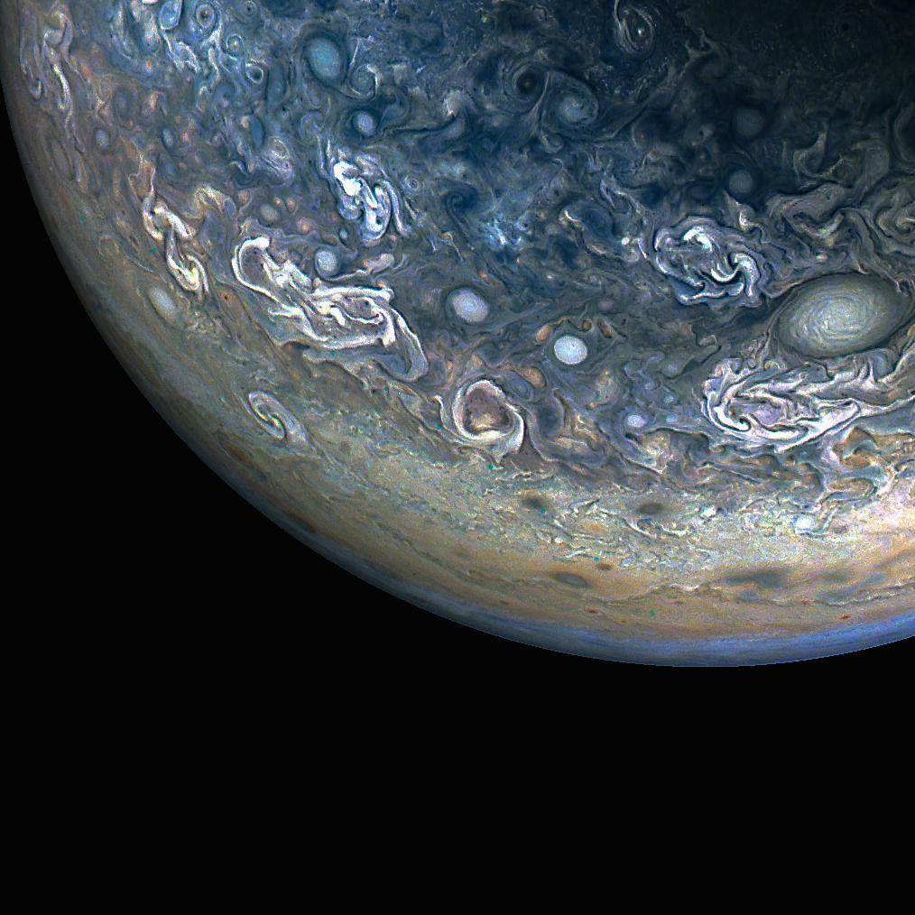 Colorful, Chaotic Jupiter
